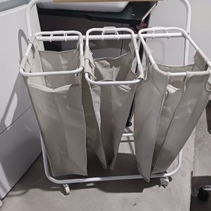 3 cart Hamper and shower caddy